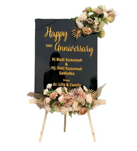 Papan Bunga Akrilik Dunguscariang